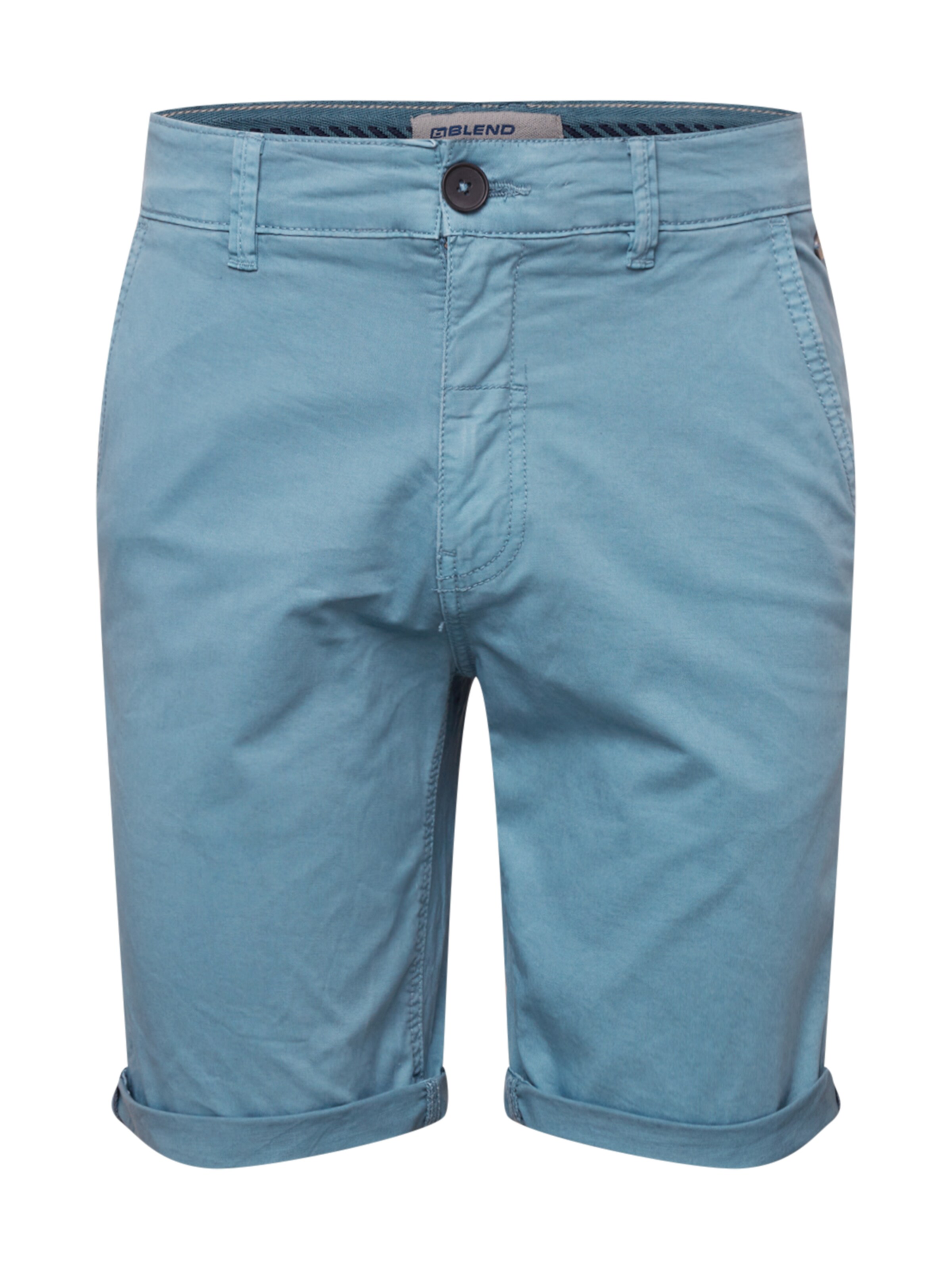 BLEND Lærredsbukser i blå: forside