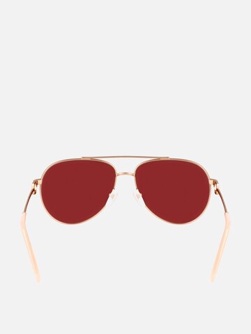 Lunettes de soleil Longchamp en or