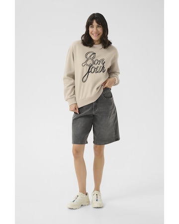 Kaffe Sweatshirt 'KABerta' i beige