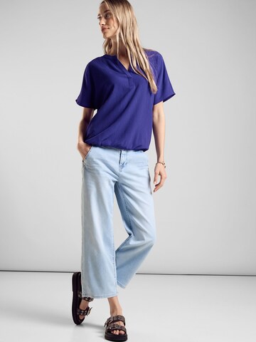 STREET ONE Bluse in Blau
