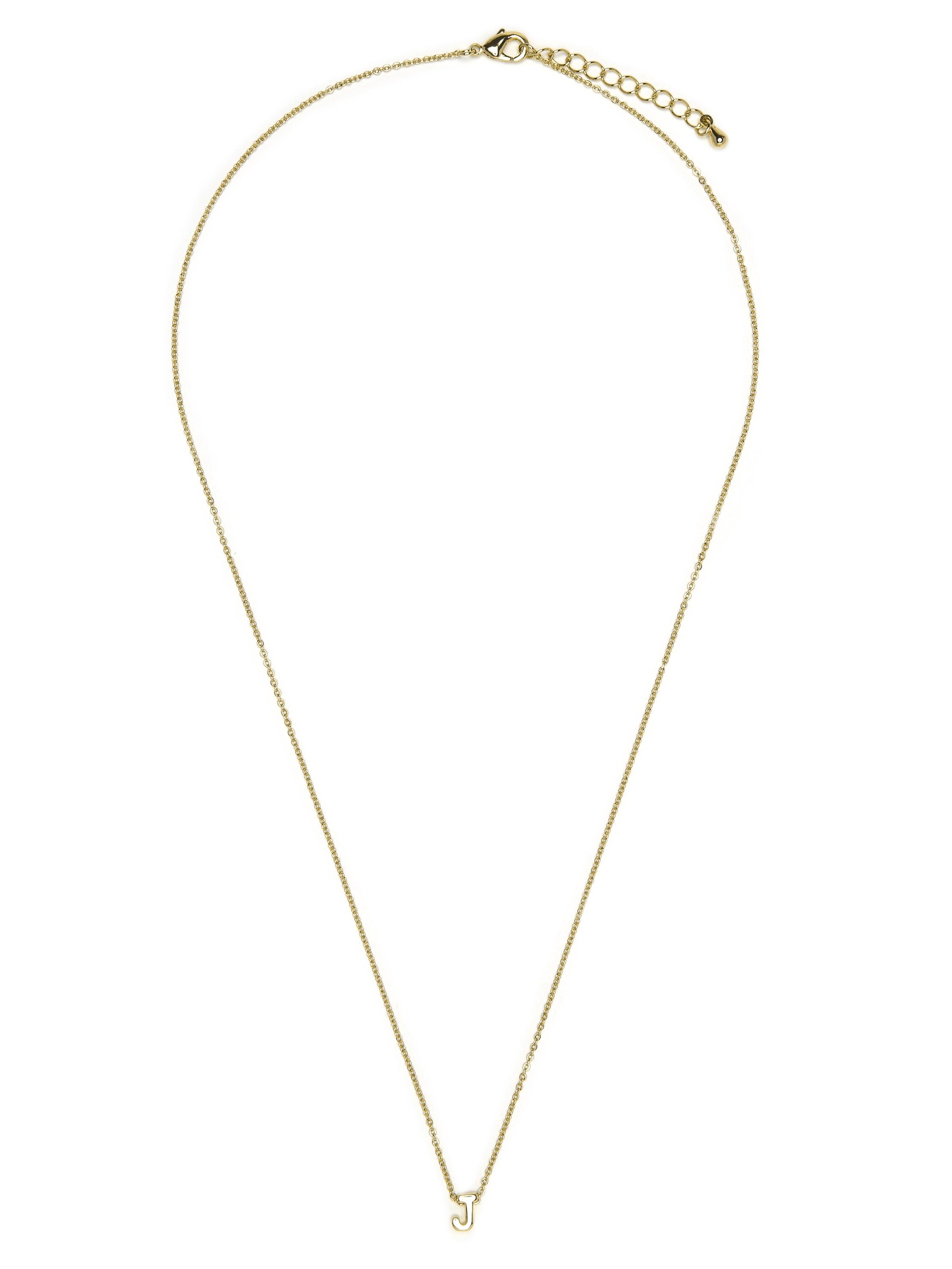 Luxenter Necklace 'J' in Gold, Item view