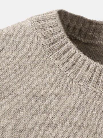 MANGO Sweter 'NEKKA' w kolorze szary
