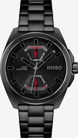 HUGO Analog watch in Black