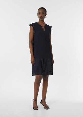 Robe COMMA en bleu : devant
