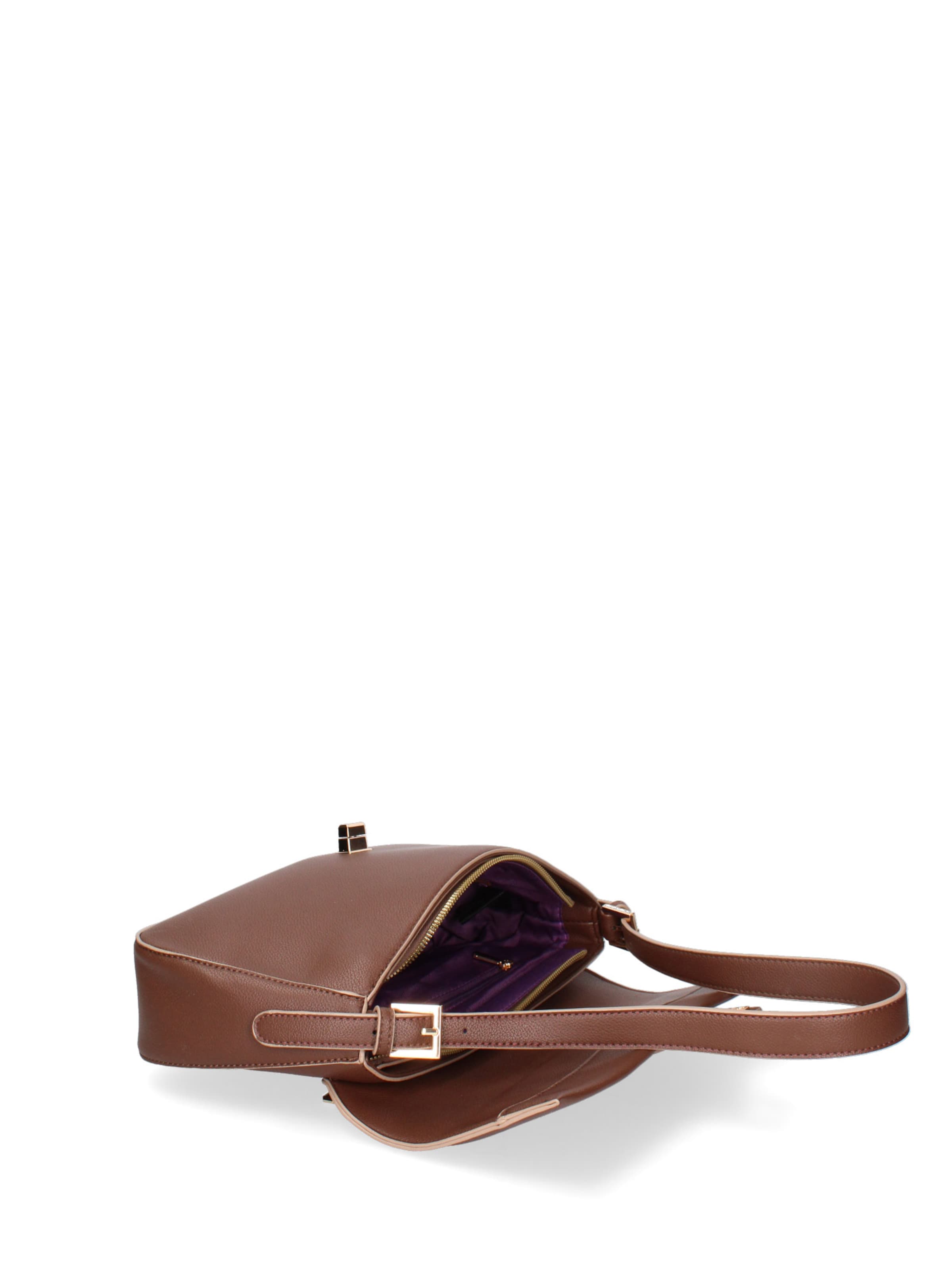 Borsa a spalla 'Borsa a Spalla Donna Calliope Ecopelle - Chiusura Girello' di Diana&Co. in beige