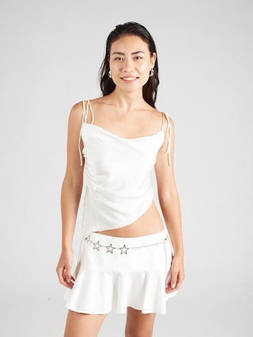 Monki Top - fehér: elől