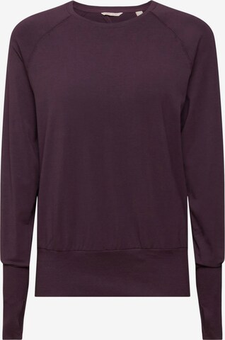 T-shirt fonctionnel ESPRIT en violet : devant