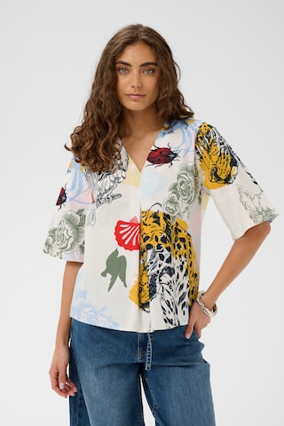 CULTURE Blouse 'CUashmo Olena' in Gemengde kleuren: voorkant