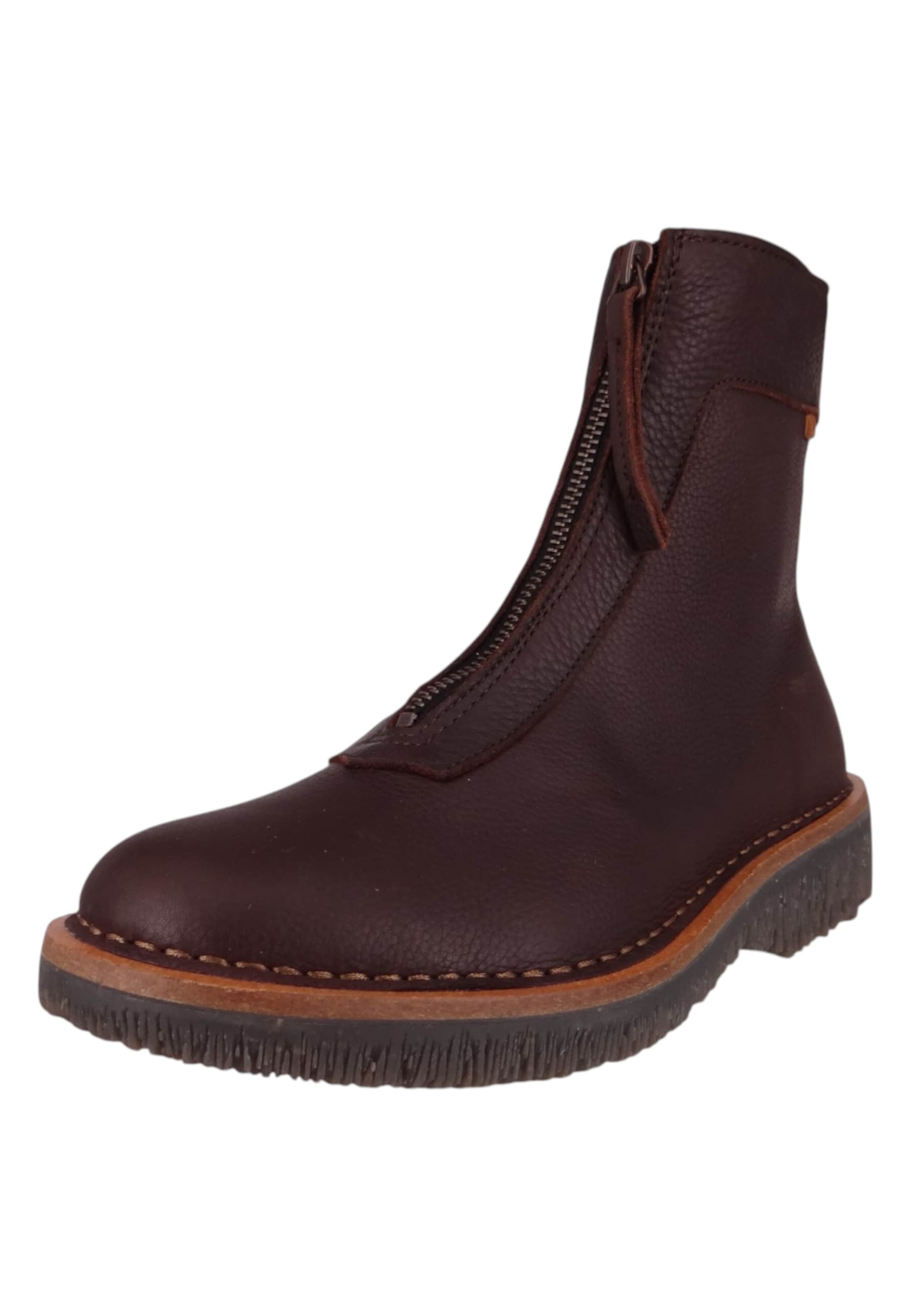 Bottines EL NATURALISTA en marron : devant