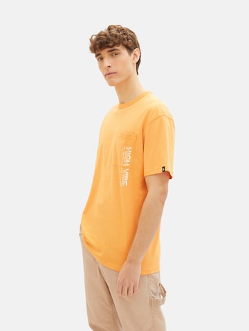 TOM TAILOR DENIM Shirt in Orange