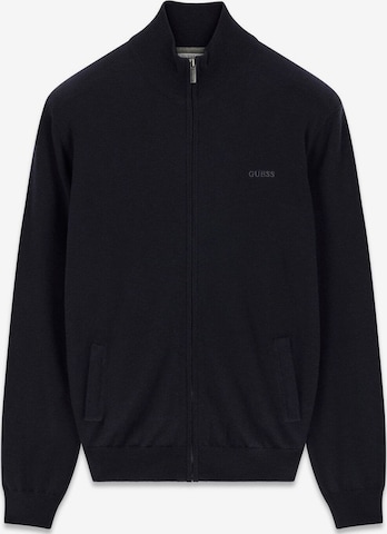 GUESS Strickjacke in Schwarz: Vorderseite