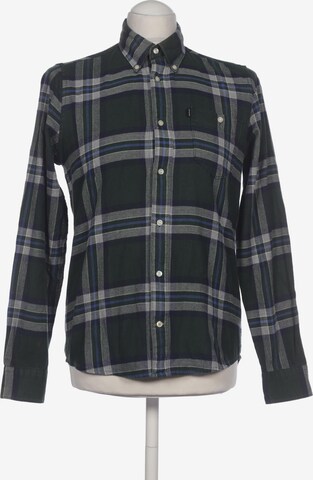 Barbour Button Up Shirt in S in Green: front