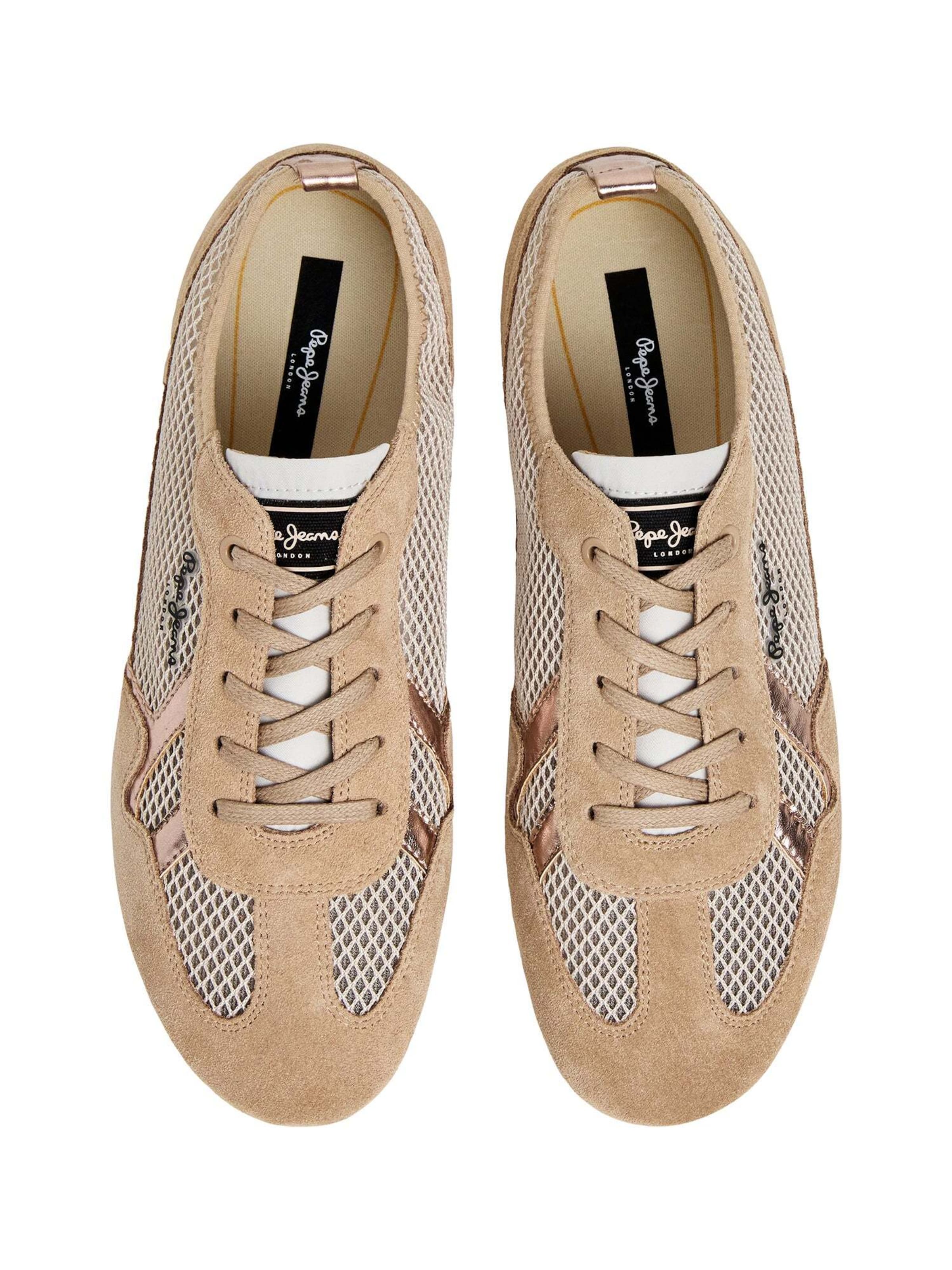 Pepe Jeans Sneaker 'Noa Net' in Beige
