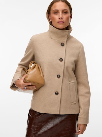 VERO MODA - Abrigo de entretiempo 'VMEvaida' en beige: frente