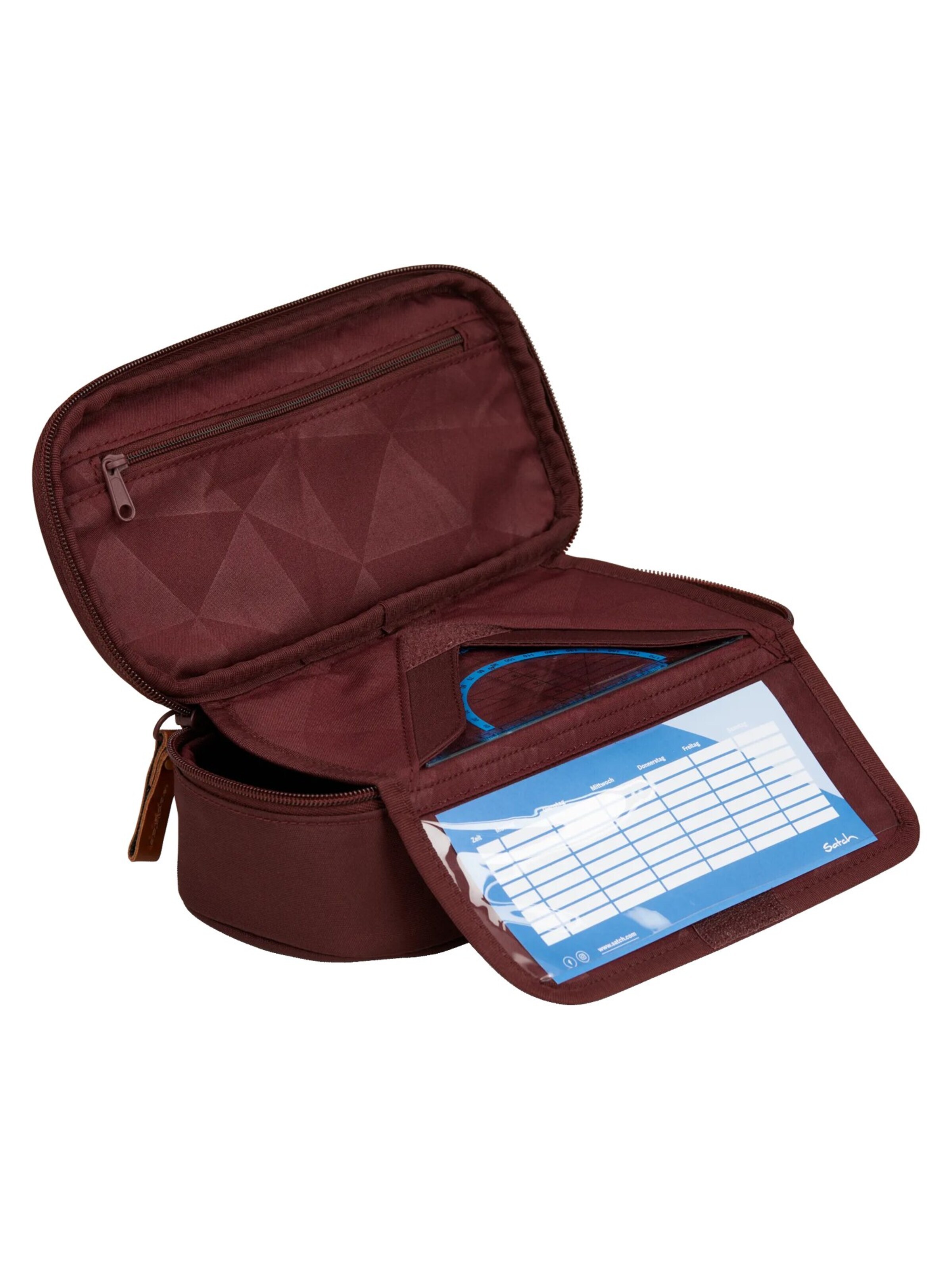 Satch Bag 'Federmäppchen Schlamperbox' in Red