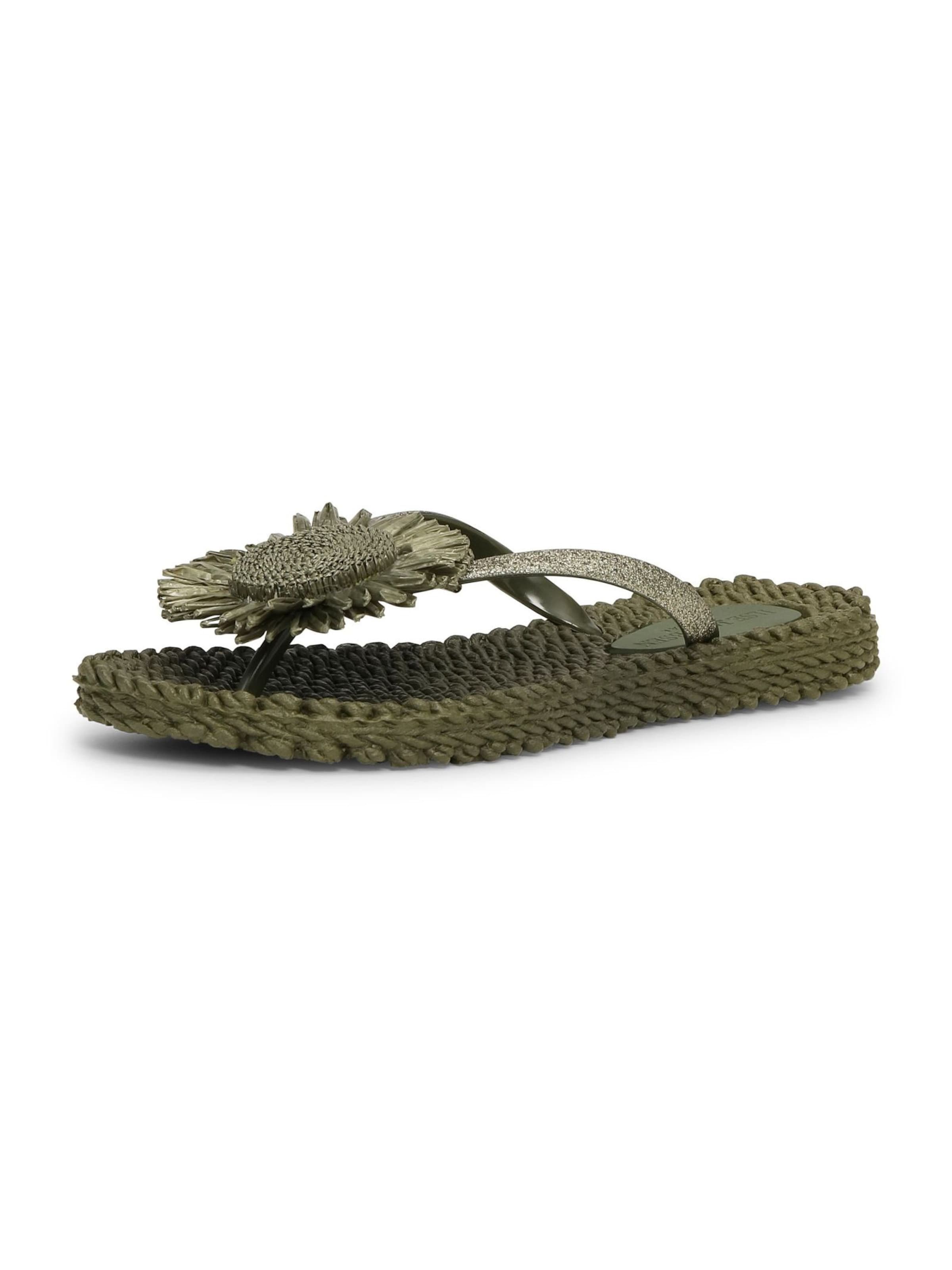 ILSE JACOBSEN T-bar sandals 'CHEERFUL16F' in Green: front