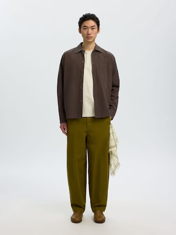 T-Shirt SELECTED en gris