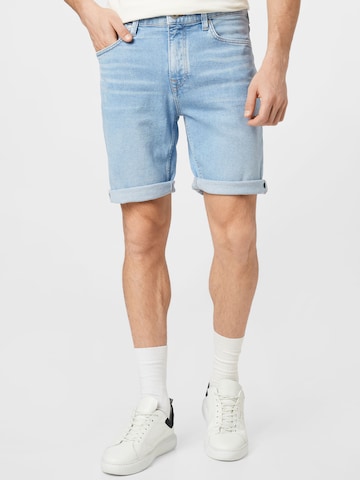 Marc O'Polo Regular Shorts (OCS) in Blau: predná strana