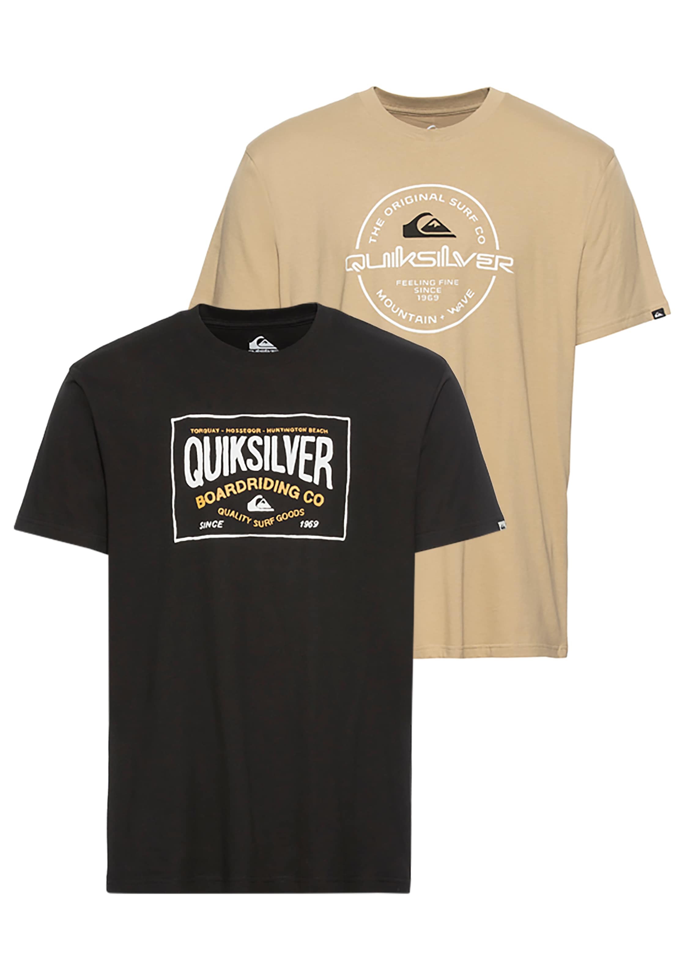 QUIKSILVER Shirt in Beige: front