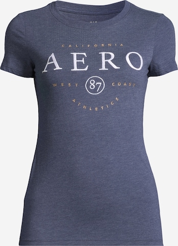 AÉROPOSTALE Shirt in Blauw: voorkant