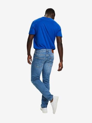 Coupe slim Jean ESPRIT en bleu