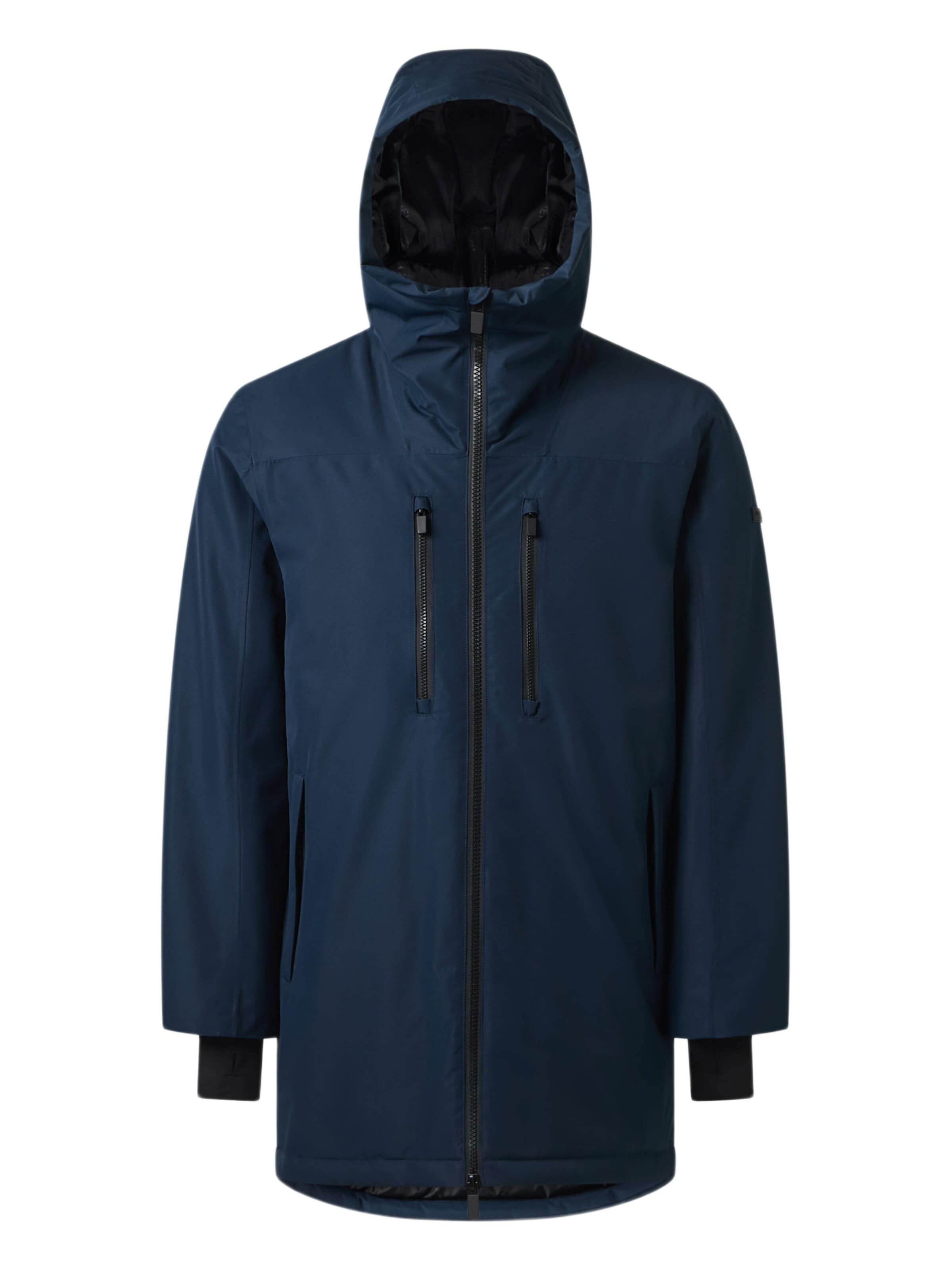 Denim Factory Between-seasons parka 'Reykjavik' in Blue: front