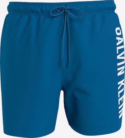 Calvin Klein Swimwear Board Shorts 'Intense Power' in Blue / White, Item view