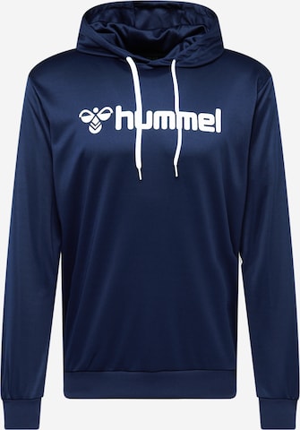 Hummel Sports sweatshirt in Blue: front