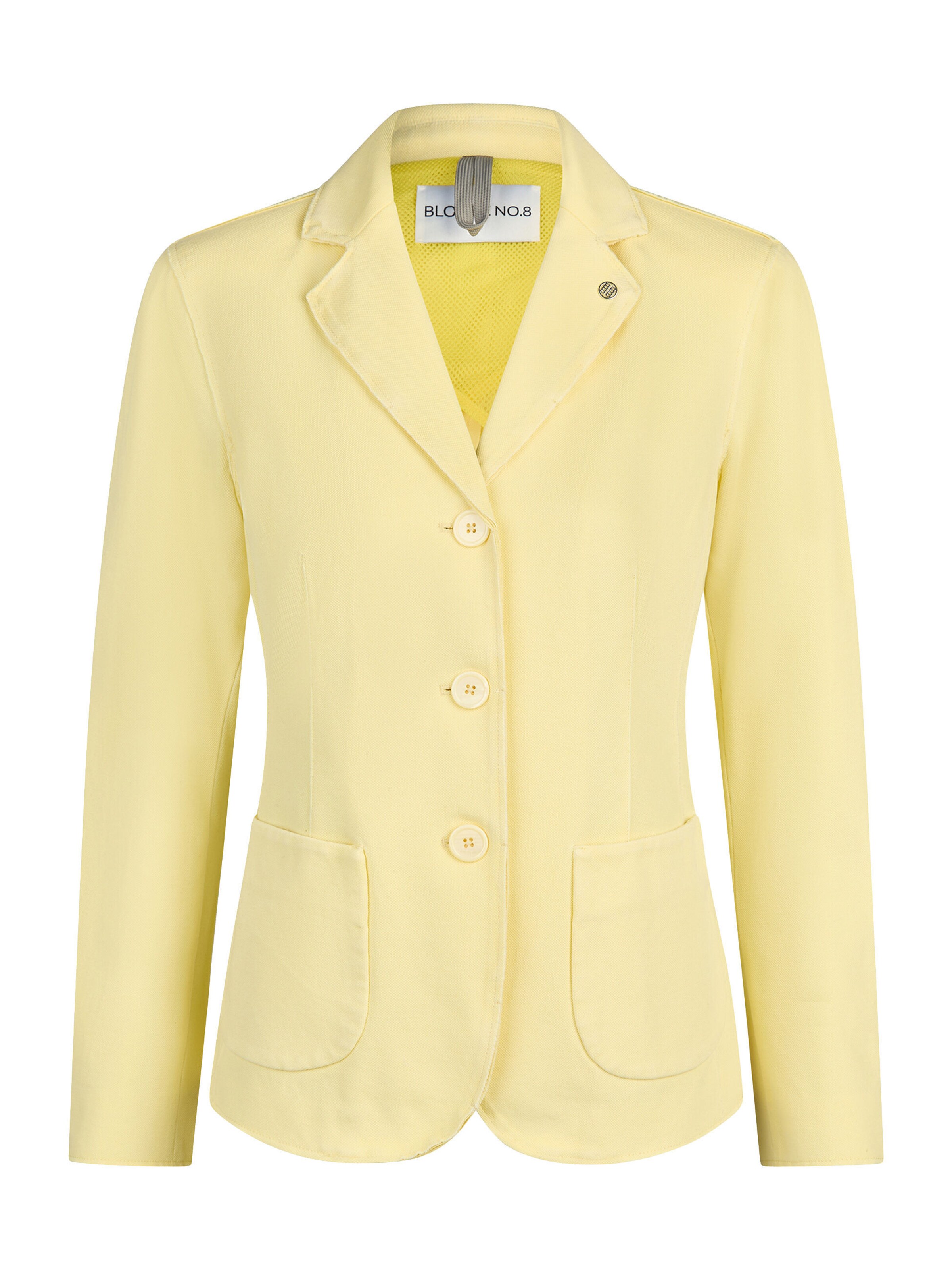 BLONDE No. 8 Blazer 'Savaude' in Gelb: Vorderseite