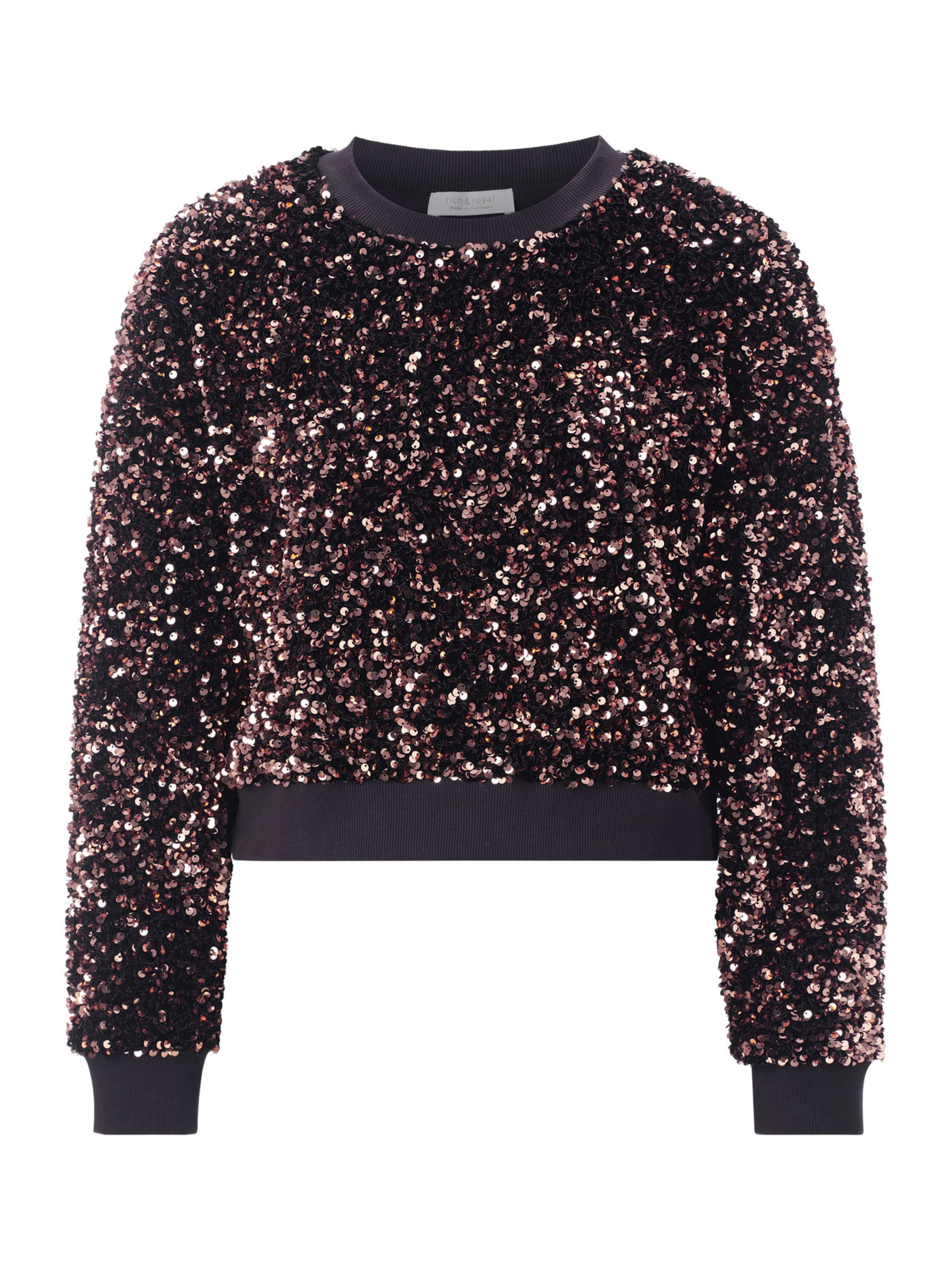 Rich & Royal Majica | rjava barva: sprednja stran