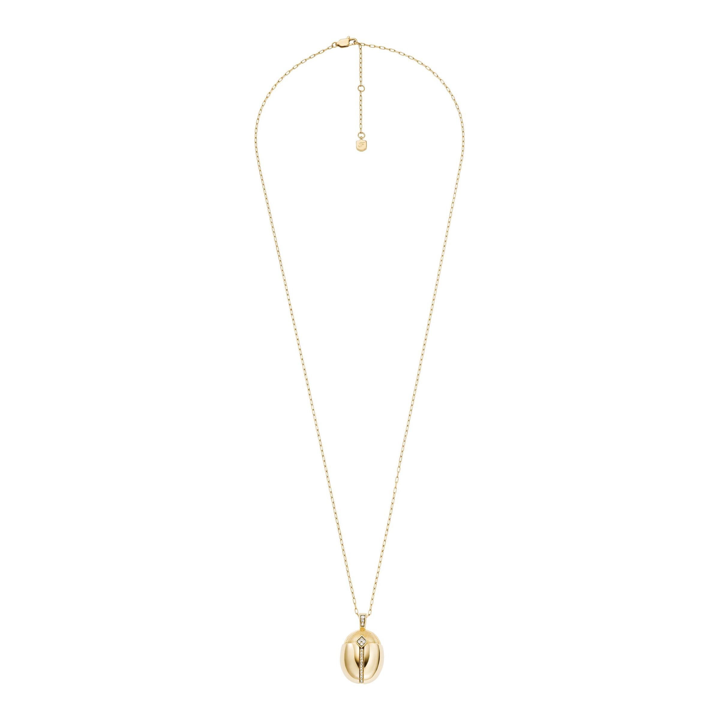 FOSSIL Kette in Gold: Vorderseite