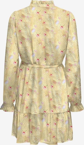 Robe 'ROSEY' ONLY en jaune