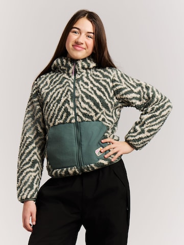 PROTEST Fleece jas 'PRTKidman JR' in Groen
