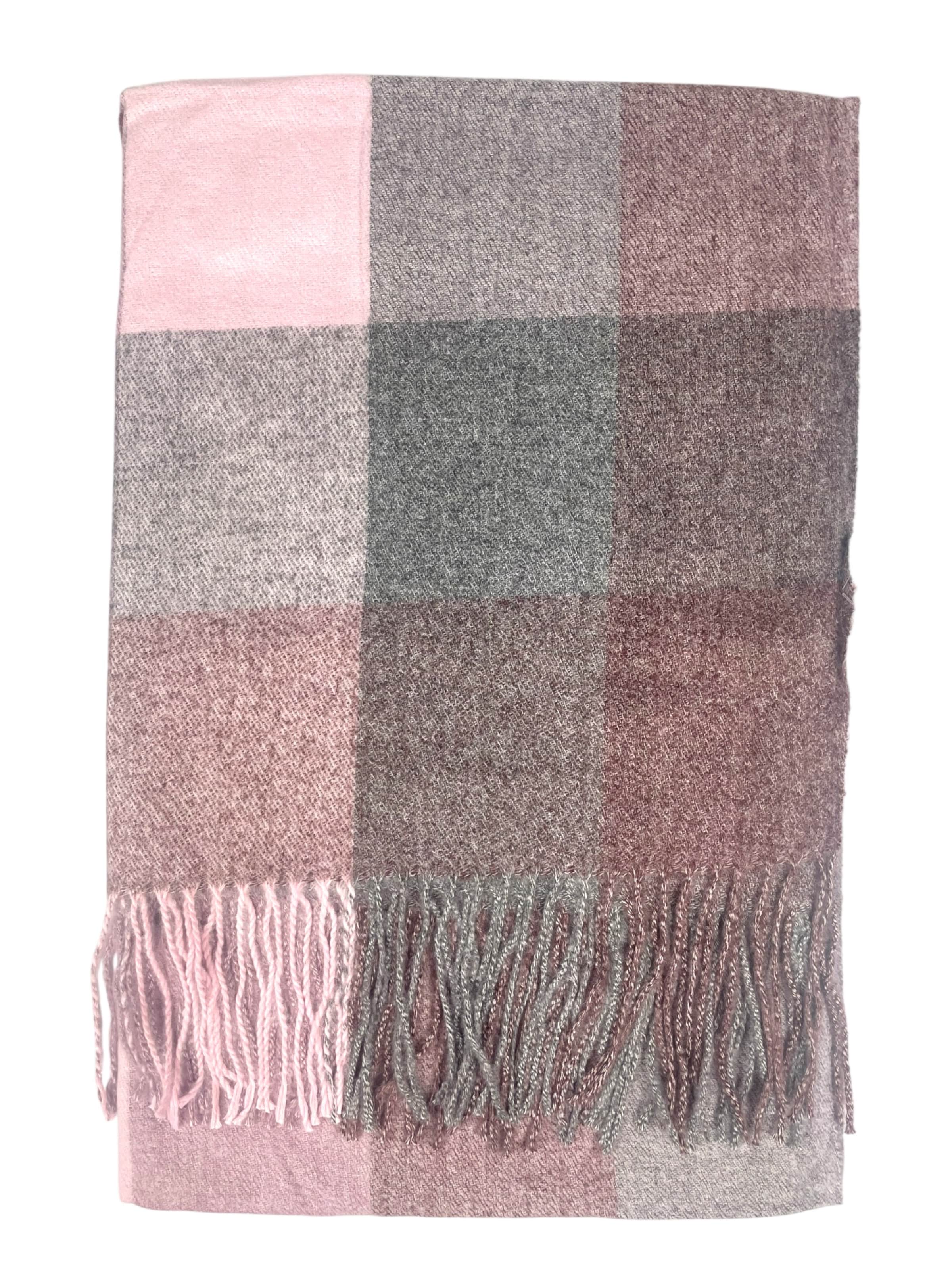 Kumixi Oversized Scarf in Purple