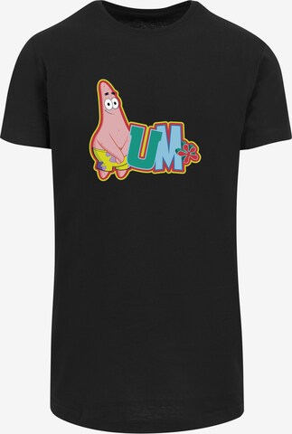T-Shirt 'Spongebob' F4NT4STIC en noir : devant