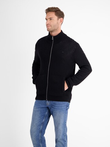 LERROS Knit cardigan in Black