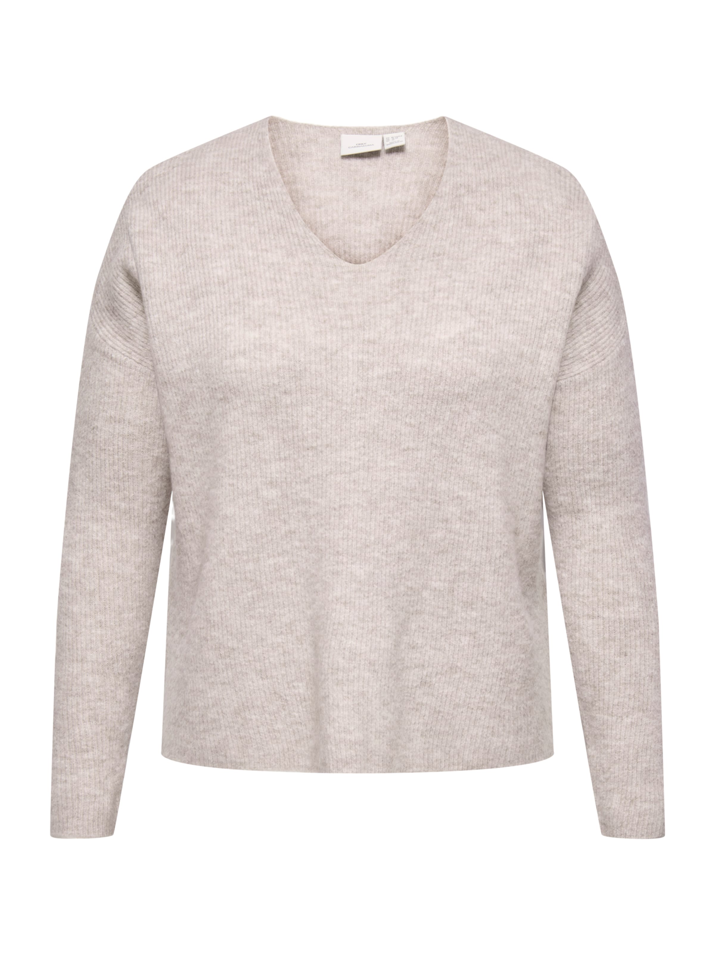 ONLY Carmakoma Sweater in Grey: front