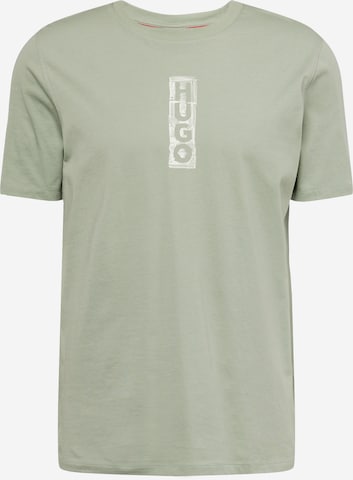 HUGO T-Shirt 'Dalbula' in Grün: predná strana
