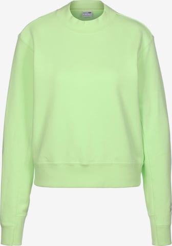 PUMA Sportief sweatshirt 'Infuse' in Groen: voorkant