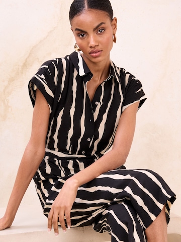 Lipsy Overal – černá: přední strana