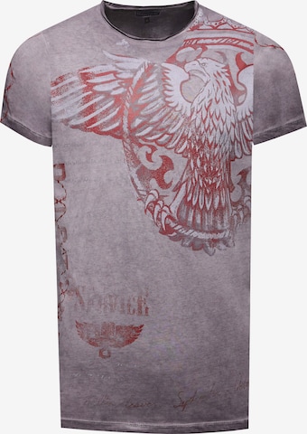 Rusty Neal T-Shirt in Grau: Vorderseite