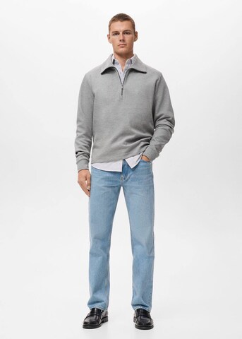 MANGO MAN Sweatshirt 'Winnym' in Grey