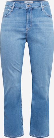 Levi's® Plus Jeans '724 PL HR Straight' i blå: forside
