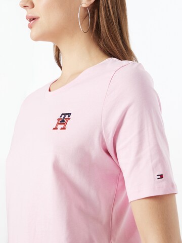 TOMMY HILFIGER - Camisa em rosa