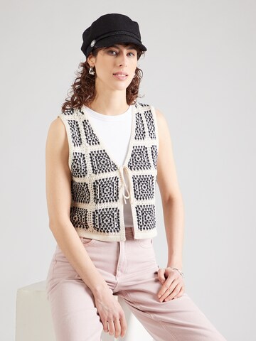 ONLY Kamizelka 'ONLLOA' w kolorze beżowy: przód