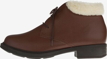 Natural Feet Lace-Up Ankle Boots 'Sinja' in Brown
