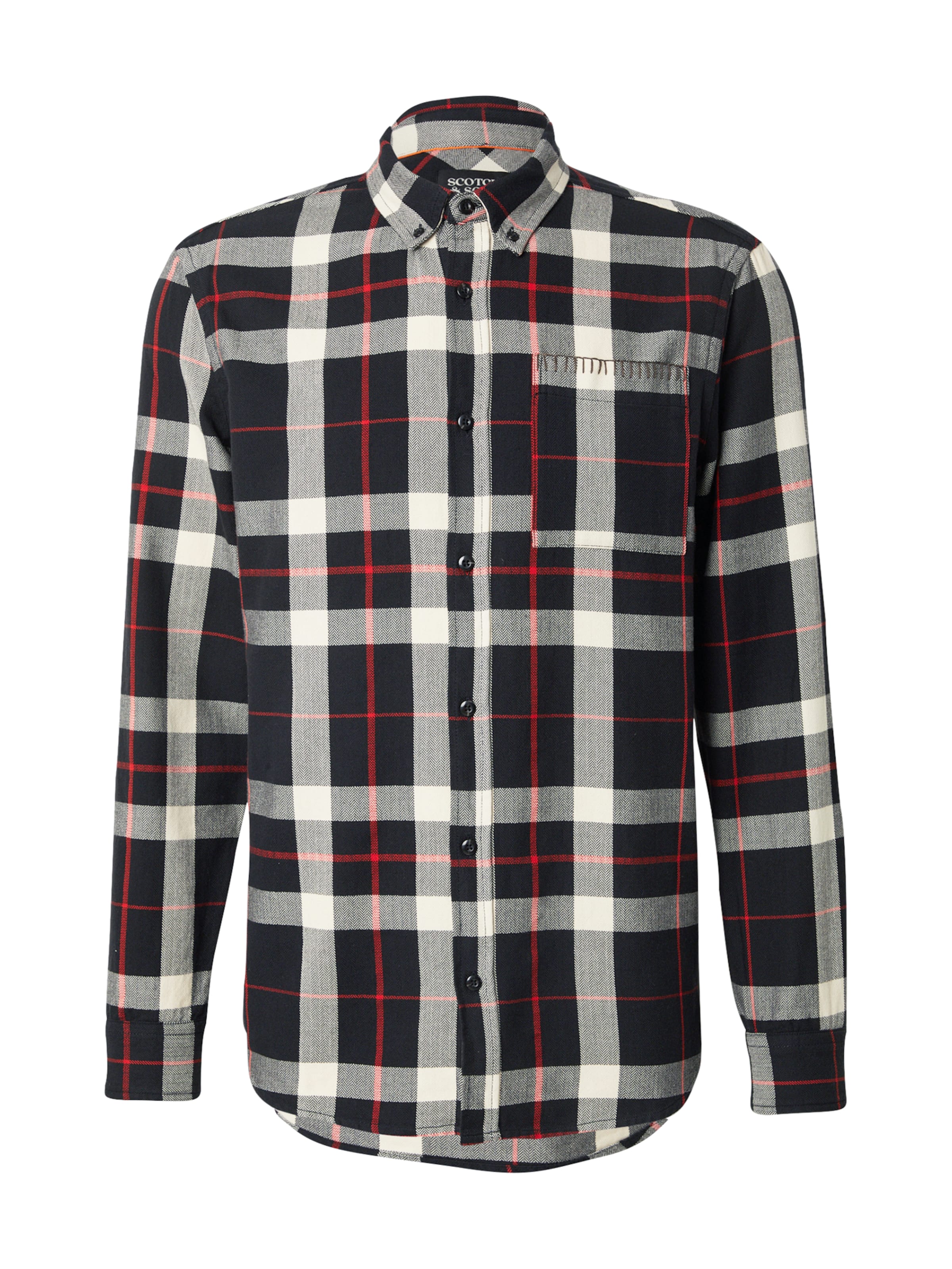 SCOTCH & SODA Regular fit Ing - fekete: elől