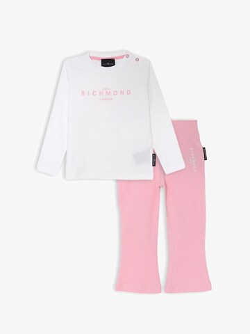John Richmond Set 'Comfy' in Pink: front
