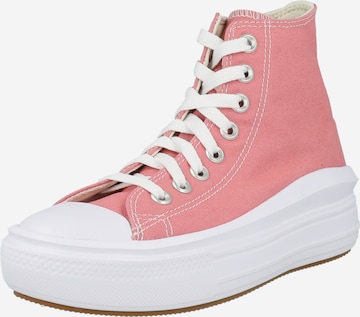 CONVERSE High-Top Sneakers 'Chuck Taylor All Star Move' in Pink: front