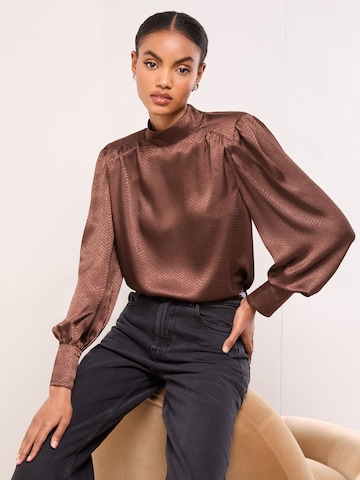 Lipsy Блузка в Коричневый